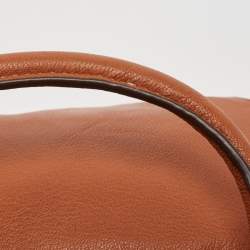 Pre Owned MICHAEL Michael Kors Brown Leather Hamilton North South Tote