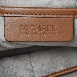 MICHAEL Michael Kors Brown Quilted Leather Selma Satchel