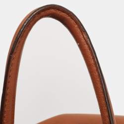 Pre Owned MICHAEL Michael Kors Tan Leather Hamilton Satchel