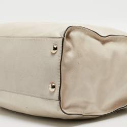 MICHAEL Michael Kors Light Beige Leather Large Hamilton North South Tote