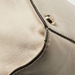 MICHAEL Michael Kors Light Beige Leather Large Hamilton North South Tote