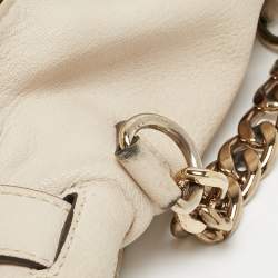 MICHAEL Michael Kors Light Beige Leather Large Hamilton North South Tote