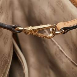 مملوكة مسبقًا MICHAEL Michael Brown Signature Coated Canvas Jet Set Travel Tote