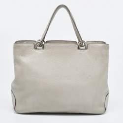 MICHAEL Michael Kors Grey Leather Anabelle Tote