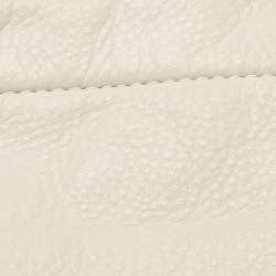 مملوكة مسبقًا MICHAEL Michael Kors Off White/Brown Soft Leather Jet Set Tote