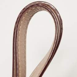 مملوكة مسبقًا MICHAEL Michael Kors Off White/Brown Soft Leather Jet Set Tote