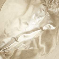 مملوكة مسبقًا MICHAEL Michael Kors Off White/Brown Soft Leather Jet Set Tote