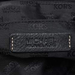 Pre Owned MICHAEL Michael Kors Black Leather Brookville Tote