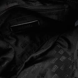 Pre Owned MICHAEL Michael Kors Black Leather Brookville Tote