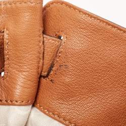 مملوكة مسبقًا حقيبة يد مايكل مايكل كورس هاميلتون ايست ويست جلد بنية متوسطة