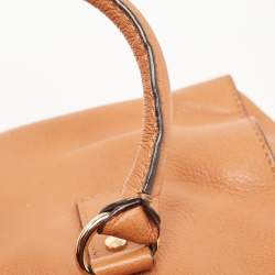 مملوكة مسبقًا حقيبة يد مايكل مايكل كورس هاميلتون ايست ويست جلد بنية متوسطة