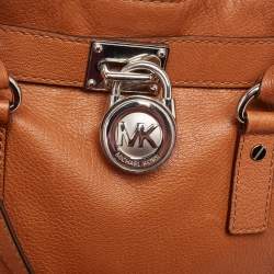 MICHAEL Michael Kors Brown Leather Large North South Hamilton Tote