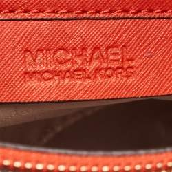 MICHAEL Michael Kors Red Leather Hamilton North South Tote