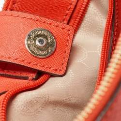 Michael Michael Kors Red Leather Small Sutton Tote
