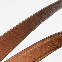 Pre Owned MICHAEL Michael Kors Brown Leather Camden Drawstring Hobo