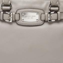 MICHAEL Michael Kors Grey Saffiano Leather Medium East West Dillon Tote