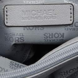MICHAEL Michael Kors Grey Saffiano Leather Medium East West Dillon Tote