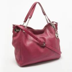 MICHAEL Michael Kors Magenta Leather Chain Shoulder Bag