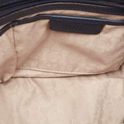 Pre Owned حقيبة يد توتس مايكل مايكل كورس سيلما جلد سافيانو أزرق كحلي كبيرة