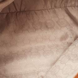 Pre Owned MICHAEL Michael Kors Brown Leather Large North South Hamilton Tote