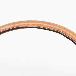 Pre Owned MICHAEL Michael Kors Brown Leather Large North South Hamilton Tote