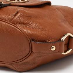 MICHAEL Michael Kors Brown Leather Fulton Hobo