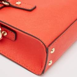 Pre Owned حقيبة كتف مايكل مايكل كورس هاميلتون ميني جلد سافيانو أسود