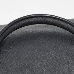 MICHAEL Michael Kors Black Saffiano Leather Large Selma Satchel