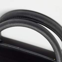 MICHAEL Michael Kors Black Saffiano Leather Large Selma Satchel