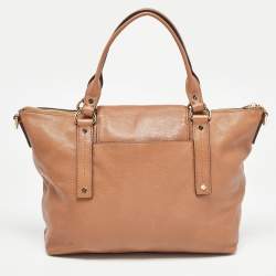 MICHAEL Michael Kors Brown Leather Hamilton Satchel