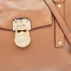 MICHAEL Michael Kors Brown Leather Hamilton Satchel