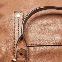 MICHAEL Michael Kors Brown Leather Hamilton Satchel