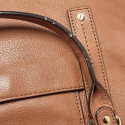 MICHAEL Michael Kors Brown Leather Hamilton Satchel