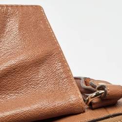 MICHAEL Michael Kors Brown Leather Hamilton Satchel