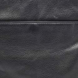 Pre Owned MICHAEL Michael Kors Black Leather Hamilton Crossbody Bag