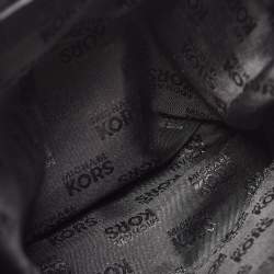 Pre Owned MICHAEL Michael Kors Black Leather Hamilton Crossbody Bag