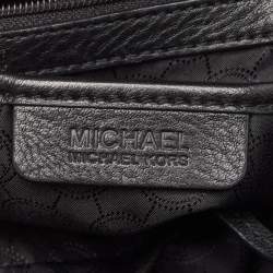 Pre Owned MICHAEL Michael Kors Black Leather Bedford Satchel