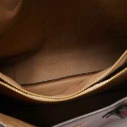 Pre Owned MICHAEL Michael Kors Burgundy Grained Leather Large Mercer Tote