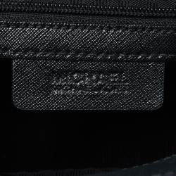 Pre Owned MICHAEL Michael Kors Black Leather Quinn Tote