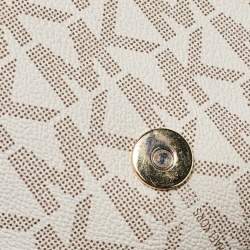 MICHAEL Michael Kors Ivory Signature Coated Canvas Crossbody Bag