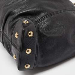 Pre Owned MICHAEL Michael Kors Black Leather Tote