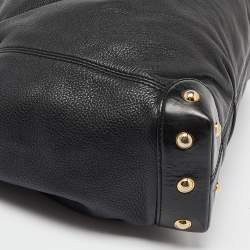 Pre Owned MICHAEL Michael Kors Black Leather Tote