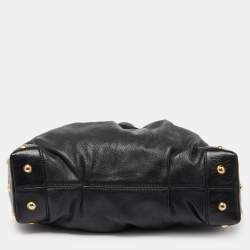 Pre Owned MICHAEL Michael Kors Black Leather Tote