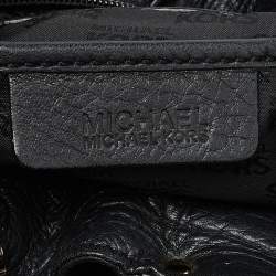 Pre Owned MICHAEL Michael Kors Black Leather Tote