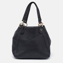 MICHAEL Michael Kors Black Leather Fulton Tote