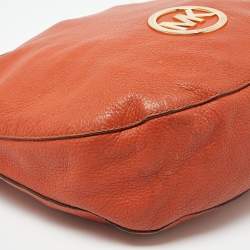 MICHAEL Michael Kors Orange Leather Hobo