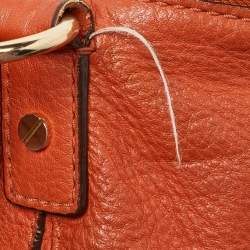 MICHAEL Michael Kors Orange Leather Hobo
