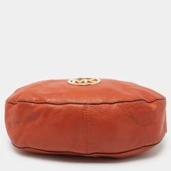 MICHAEL Michael Kors Orange Leather Hobo