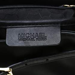 Pre Owned MICHAEL Michael Kors Leopard Print Calfhair and Leather Lana Backpack 