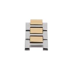 Pre Owned ساعة يد نسائية مايكل كورس MK5653  كميل ستانلس ستيل ثنائي اللون فضية 43 مم 